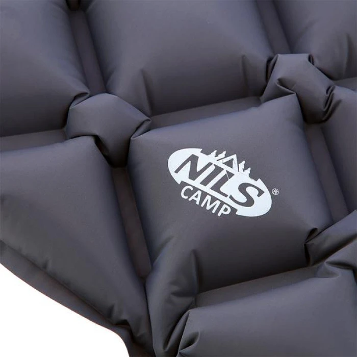 Коврик с насосом NILS CAMP NC4006, 190 х 58 х 5 см - серый