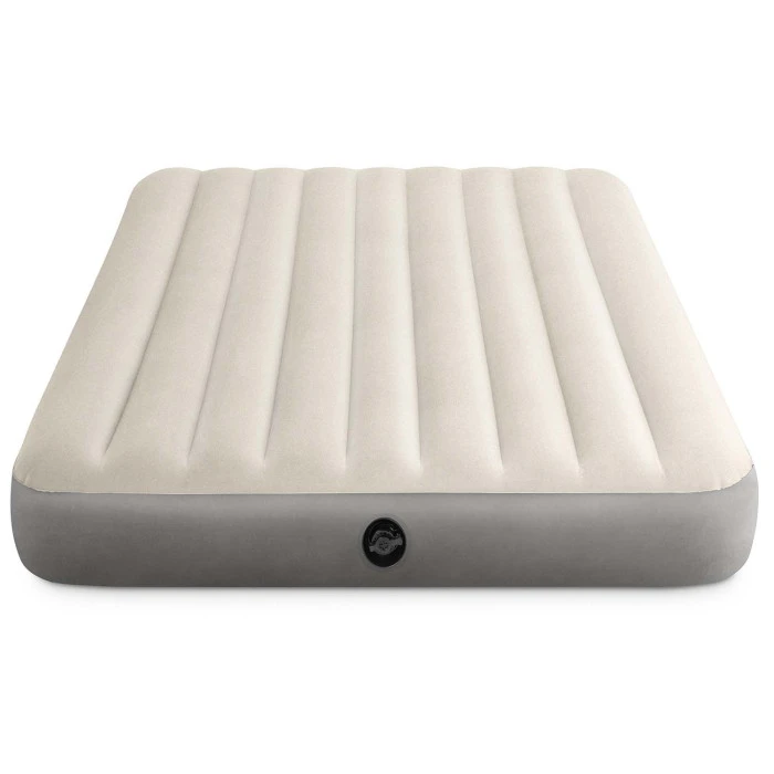 Матрац надувний Intex 64103 203x152x25 см, сірий