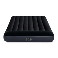 Матрац надувний 64150 з вбудованим електронасосом 203х152х25 см, чорний