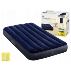 Надувной матрас Intex 64757 191x99x25 см, темно-синий