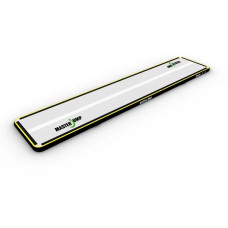 Мат надувной гимнастический MASTER S-Pro, 600 x 100 x 10 см, серый