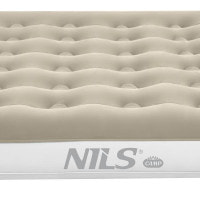 Матрац надувний двомісний NILS CAMP NC2803 203 х 152 х 22 см, бежевий