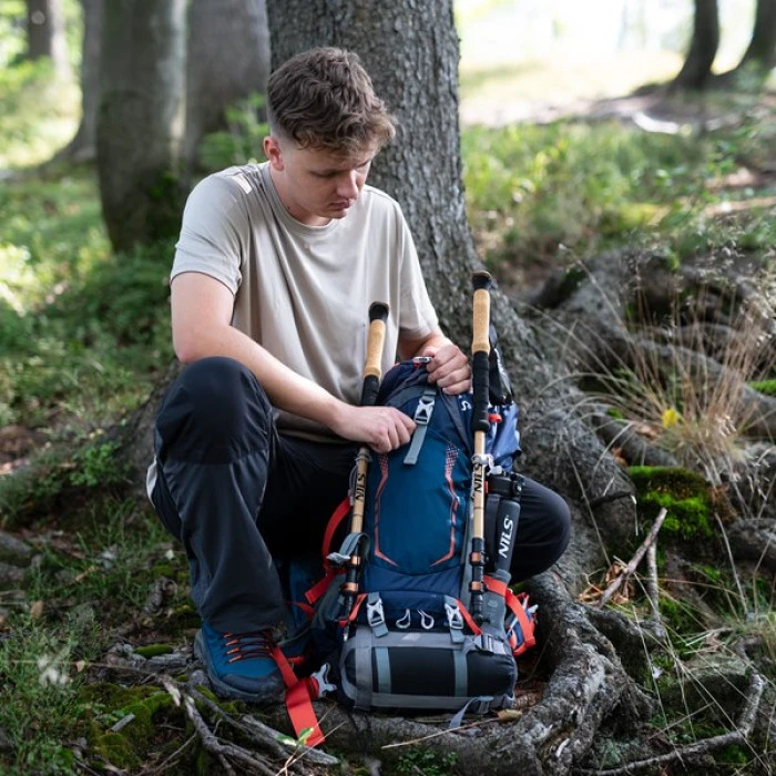 Рюкзак туристический NC1993 DARK BLUE 30L NILS CAMP