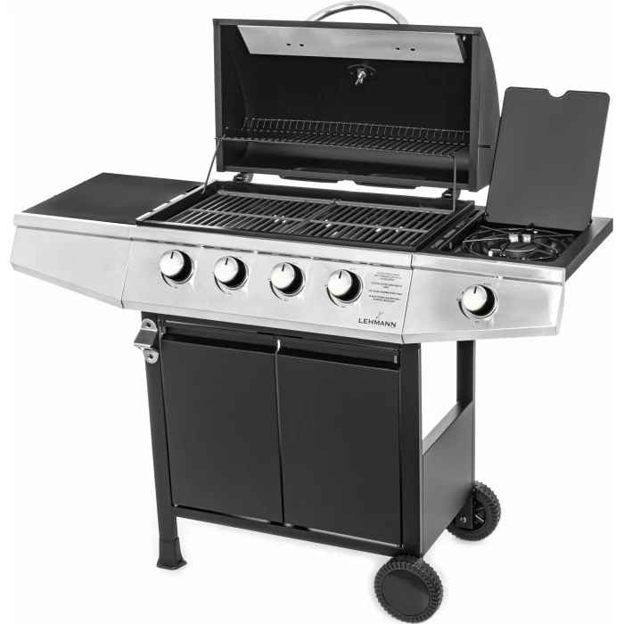 Газовый садовый гриль Lehmann Ohio 9,3 кВт 33,5 см x 61 см