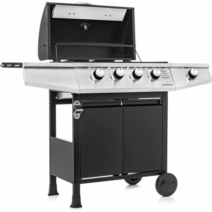 Газовый садовый гриль Lehmann Ohio 9,3 кВт 33,5 см x 61 см