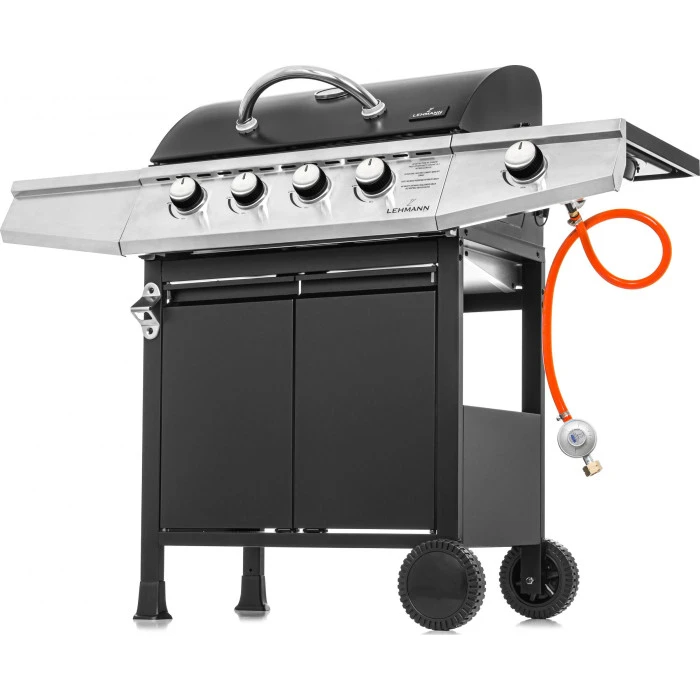 Газовый садовый гриль Lehmann Ohio 9,3 кВт 33,5 см x 61 см