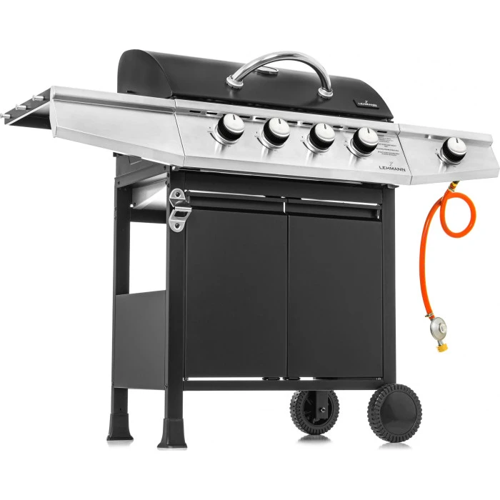 Газовый садовый гриль Lehmann Ohio 9,3 кВт 33,5 см x 61 см