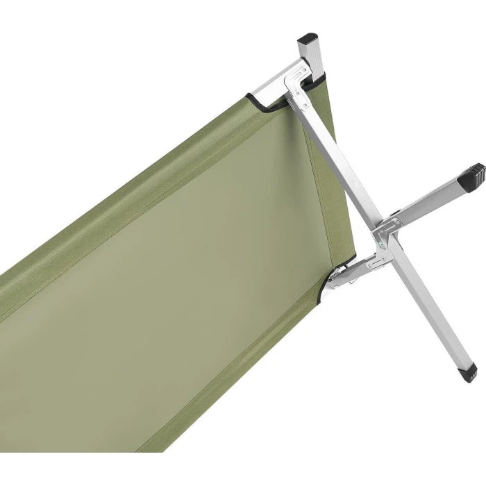 Лежак розкладний з чохлом Enero, зелений