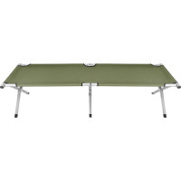 Лежак розкладний з чохлом Enero, зелений