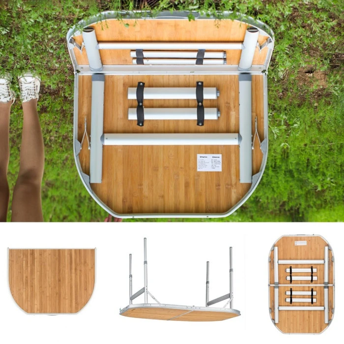 Раскладной кемпинговый стол KING CAMP Bambus 120 x 80 см