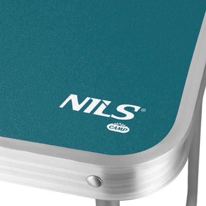 Кемпинговый стол NILS CAMP NC3401 80 x 60 x 70 см, голубой