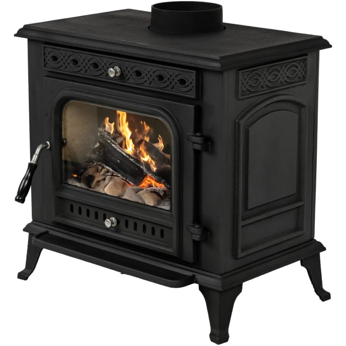 Дров'яна піч-камін чавунна Thunder Helios 10кВт