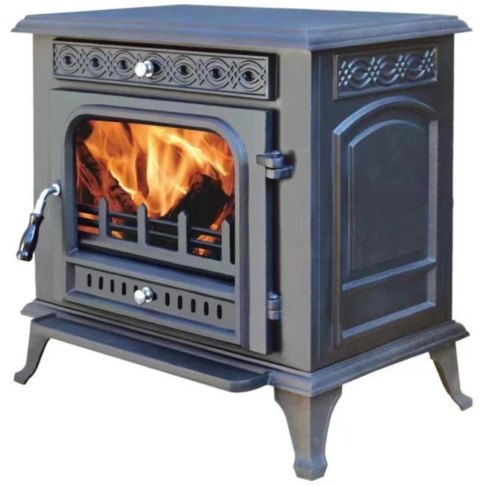 Дров'яна піч-камін чавунна Thunder Helios 10кВт