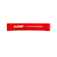 Лента-эспандер для упражнений K-Sport Power Band Mini красная