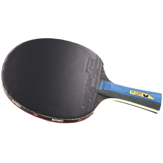 Ракетка для настольного тенниса BUTTERFLY Timo Boll Gold, черно-красная.