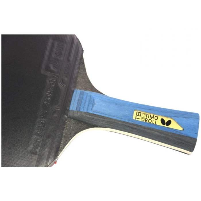 Ракетка для настольного тенниса BUTTERFLY Timo Boll Gold, черно-красная.