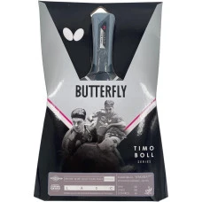 Ракетка для настольного тенниса BUTTERFLY Timo Boll, черно-красная.