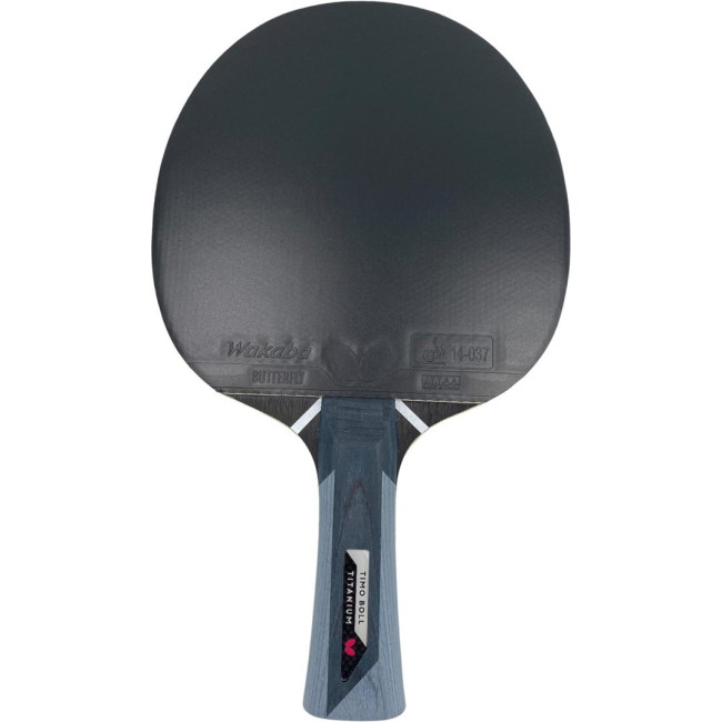Ракетка для настольного тенниса BUTTERFLY Timo Boll, черно-красная.