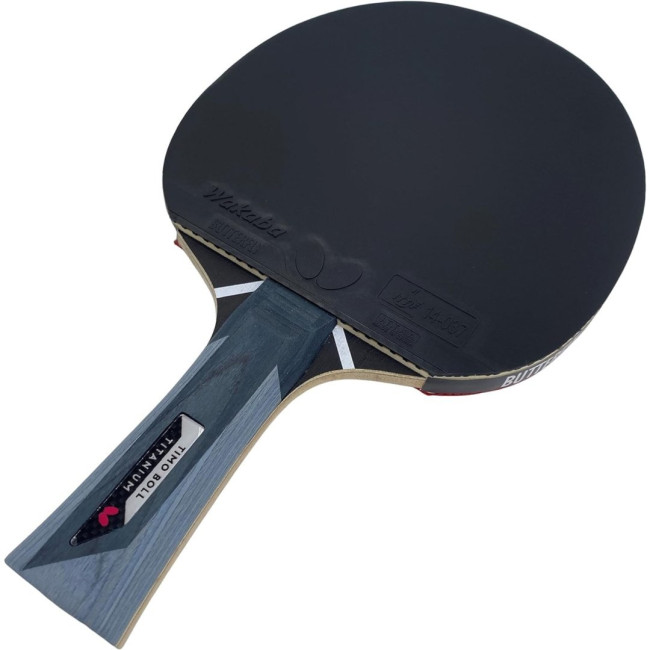 Ракетка для настольного тенниса BUTTERFLY Timo Boll, черно-красная.
