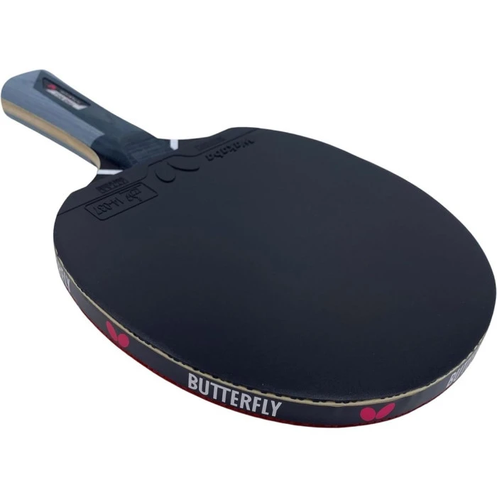 Ракетка для настольного тенниса BUTTERFLY Timo Boll, черно-красная.