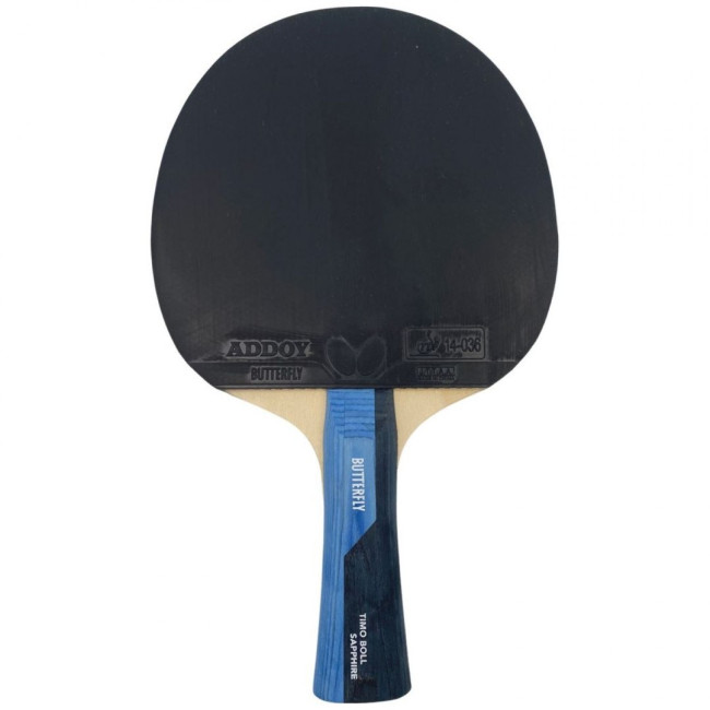 Ракетка для настольного тенниса BUTTERFLY Timo Boll Sapphire, черно-красная.