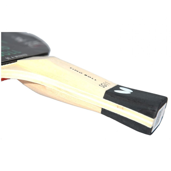 Ракетка для настольного тенниса BUTTERFLY Timo Boll SG11, черно-красная.