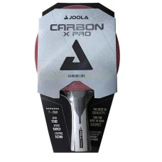 Ракетка для настольного тенниса Joola Carbon X Pro, черно-красная.