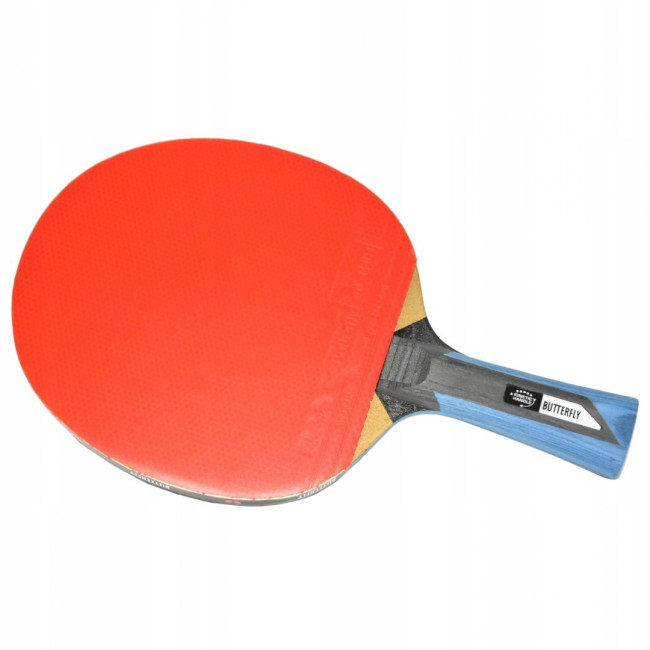 Ракетка для настольного тенниса BUTTERFLY Timo Boll Black, черно-красная.