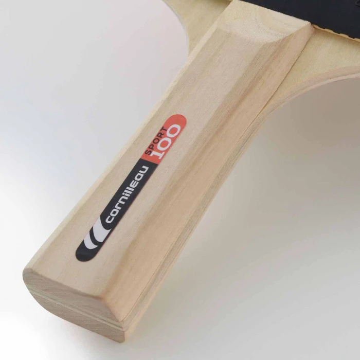 Ракетка для настольного тенниса Cornilleau SPORT 100, черно-красная.