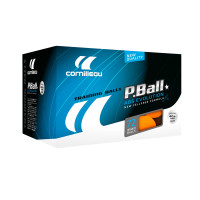 Мячи для настольного тенниса Cornilleau P-BALL ABS EVOLUTION 1*72 шт, оранжевые