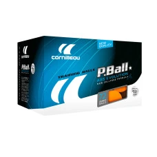 Мячи для настольного тенниса Cornilleau P-BALL ABS EVOLUTION 1*72 шт, оранжевые