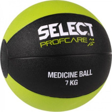 Медицинский мяч SELECT 15737 MEDICINE BALL 7 кг, черно-зеленый