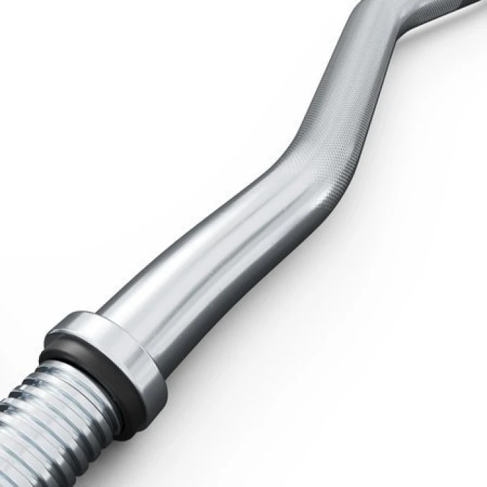 Гриф для штанги W-образный 120 см + зажимы K-Sport