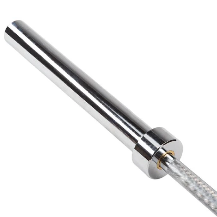 Гриф олімпійський HMS GOP220 PRO з затискачами ZG1000R, 220 см