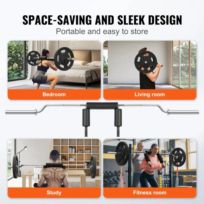 Гриф для штанги VEVOR 221 см, 315 кг