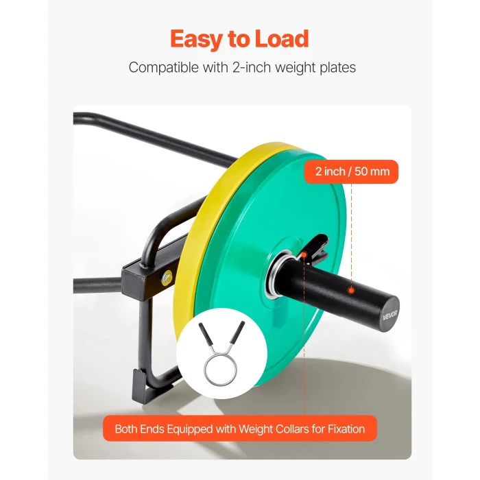 Гриф для штанги VEVOR 5,5 см, 240 кг