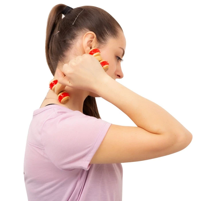 Масажер для тіла inSPORTline Kerung - червоний