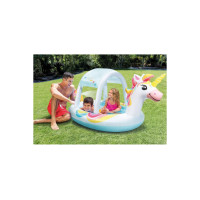 Басейн надувний дитячий Єдиноріг Intex 58435 254x132x109 см
