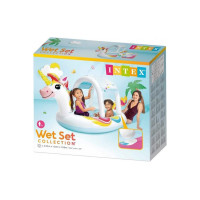 Басейн надувний дитячий Єдиноріг Intex 58435 254x132x109 см