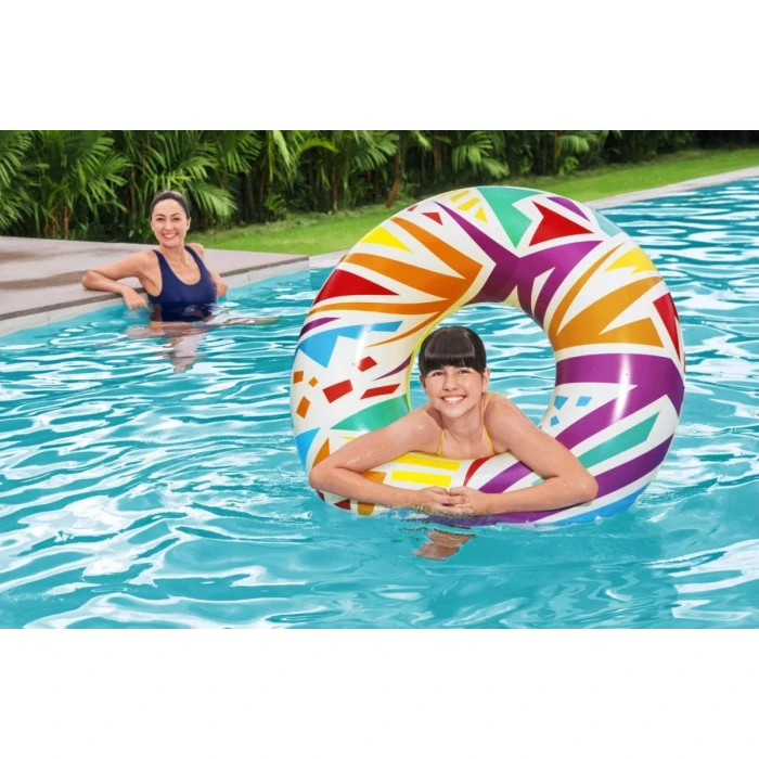 Коло надувне Bestway 36228-light Геометрія, 107 см