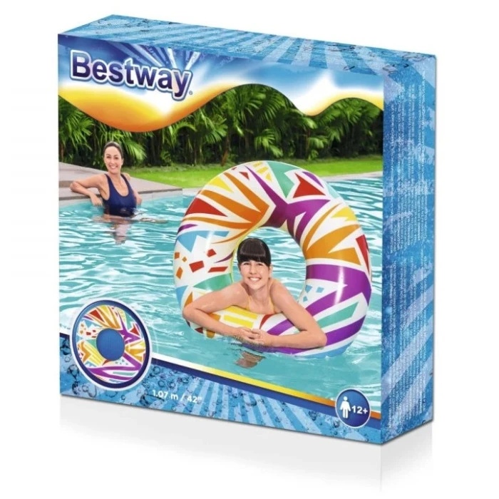 Коло надувне Bestway 36228-light Геометрія, 107 см