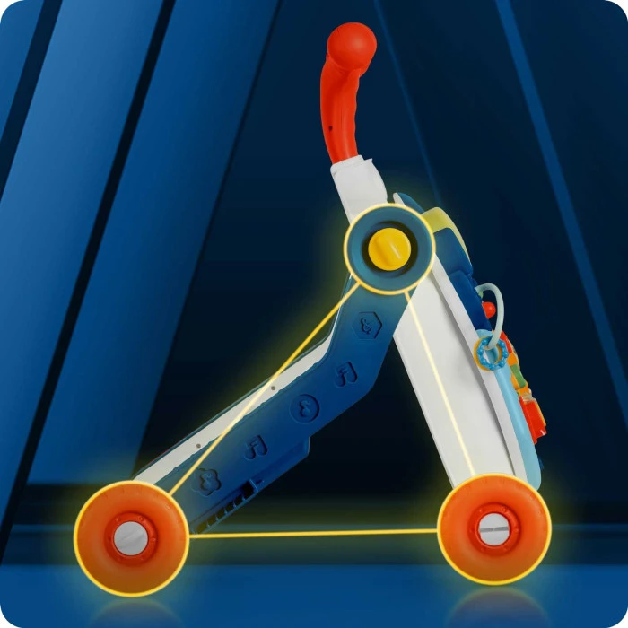 Каталка 4-в-1 интерактивная Ricokids