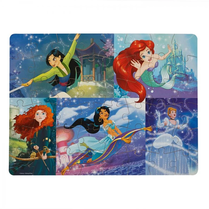 Пазл деревянный Spin Master Принцессы 20 x 23 см, 48 эл.