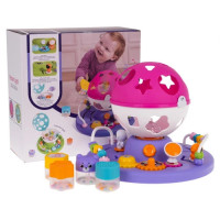 Интерактивный сортировщик со световыми и звуковыми эффектами.