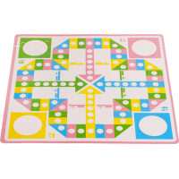 Дитячий дерев'яний набір кубиків Замок з лицарями для дітей 3+