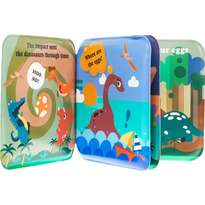 Пальчиковый театр из 5 элементов + книга о динозаврах Ramiz ZDZ.TL-134