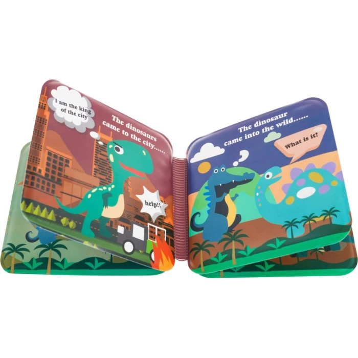 Пальчиковый театр из 5 элементов + книга о динозаврах Ramiz ZDZ.TL-134