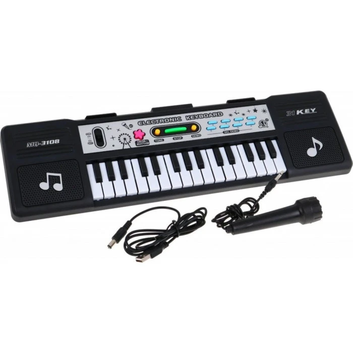 Детский синтезатор на 31 клавишу для детей 5+