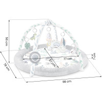 Коврик развивающий Dino Nukido