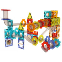 Детский конструктор магнитный Luminous Ball Magnetic Bricks 176 эл.